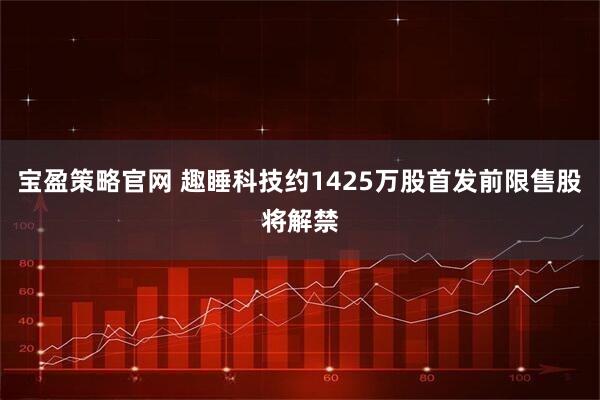 宝盈策略官网 趣睡科技约1425万股首发前限售股将解禁
